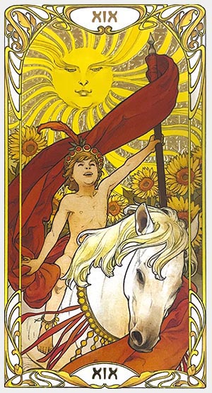 XIX Sun – Major Arcana Tarot Card© of all Tarot images belong to Lo Scarabeo