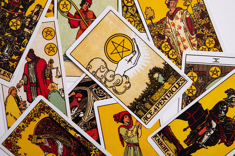 Tarot cards spread