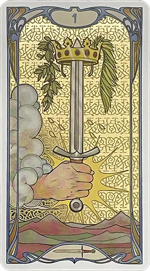 Ace of Swords Tarot Card