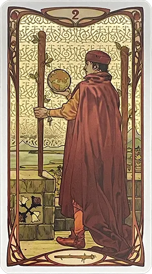 Two of Wands Tarot Card