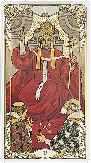 The Hierophant Tarot Card
