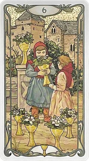 Six of Cups Tarot Card