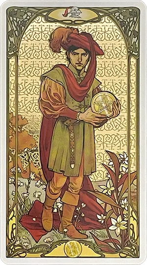 Page of Pentacles Tarot Card