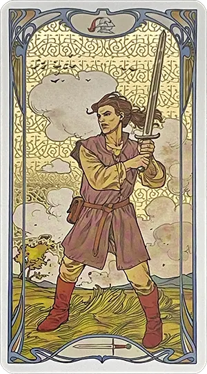 Page of Swords Tarot Card