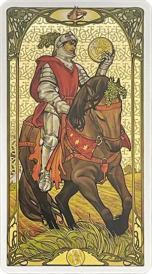 Knight of Pentacles Tarot Card