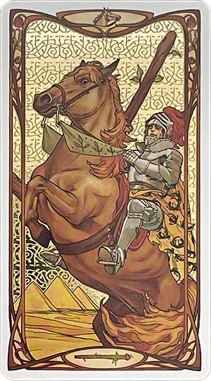Knight of Wands Tarot Card