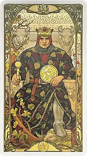 King of Pentacles Tarot Card