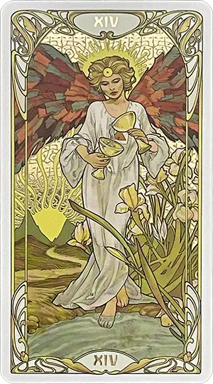 Temperance Tarot Card