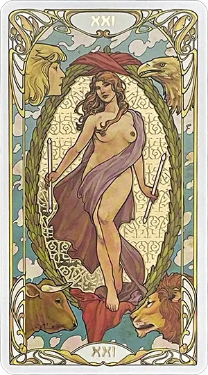 The World Tarot Card