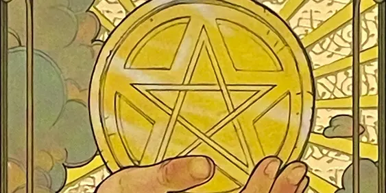 Ace of Pentacles Tarot Card
