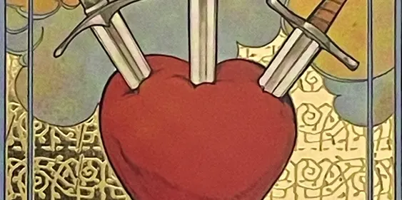 Three of Swords Tarot Card thumbnail