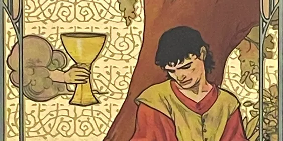 Four of Cups Tarot Card thumbnail