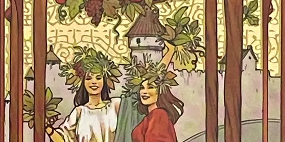 Four of Wands Tarot Card thumbnail