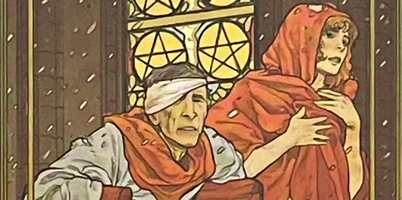 Five of Pentacles Tarot Card thumbnail