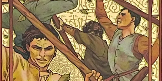 Five of Wands Tarot Card thumbnail