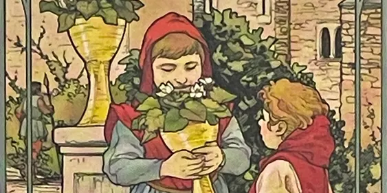 Six of Cups Tarot Card thumbnail