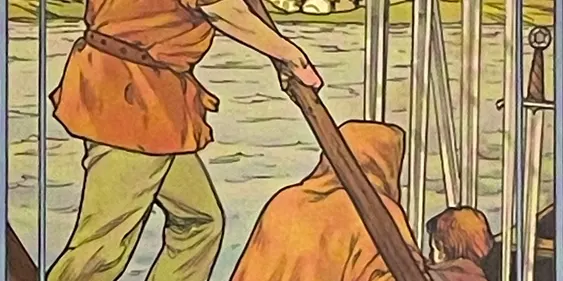 Six of Swords Tarot Card thumbnail