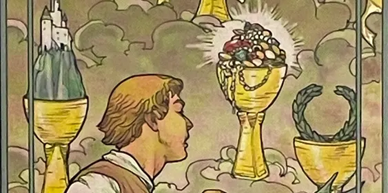 Seven of Cups Tarot Card thumbnail