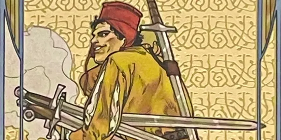 Seven of Swords Tarot Card thumbnail