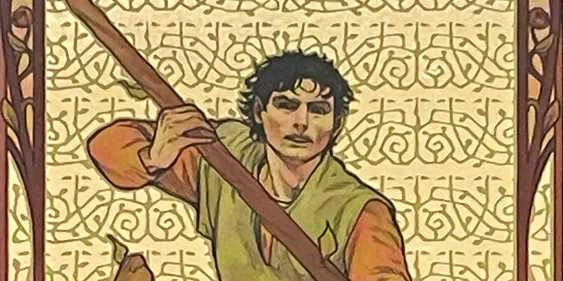Seven of Wands Tarot Card thumbnail
