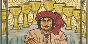 Nine of Cups Tarot Card thumbnail