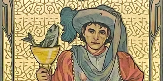 Page of Cups Tarot Card thumbnail