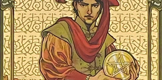 Page of Pentacles Tarot Card thumbnail