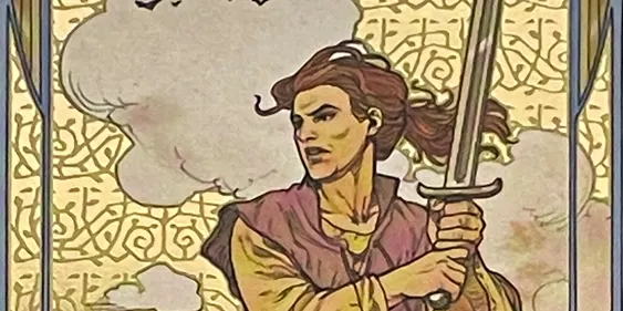 Page of Swords Tarot Card thumbnail