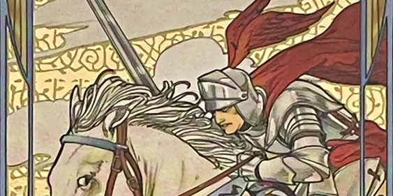 Knight of Swords Tarot Card thumbnail