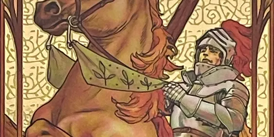 Knight of Wands Tarot Card thumbnail