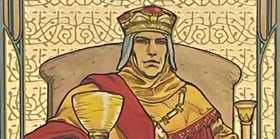 King of Cups Tarot Card thumbnail