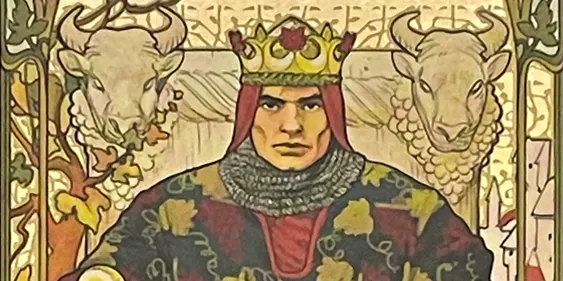 King of Pentacles Tarot Card thumbnail