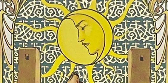 The Moon Tarot Card thumbnail