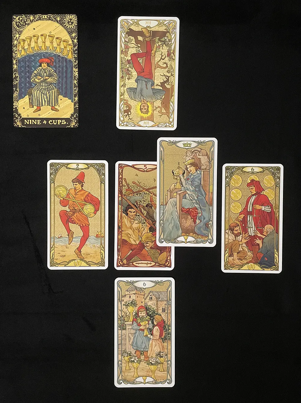 Tarot spread : Managing Life with Short Fused Parents: Tips and Insights